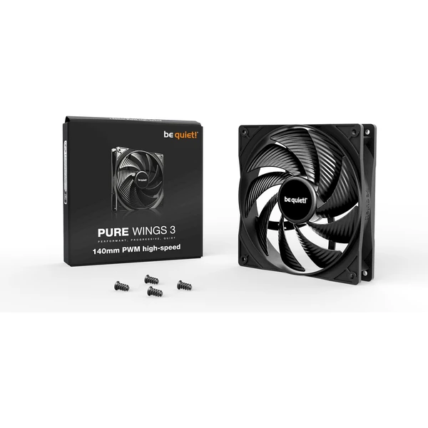 Be quiet! Pure Wings 3 140mm PWM high-speed - Ventilátory pre PC - Obrázok O63B000L01