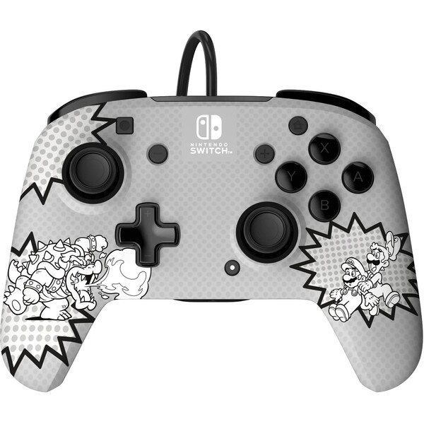 E-shop PDP drôtový ovládač Rematch Comic Mario (Switch)