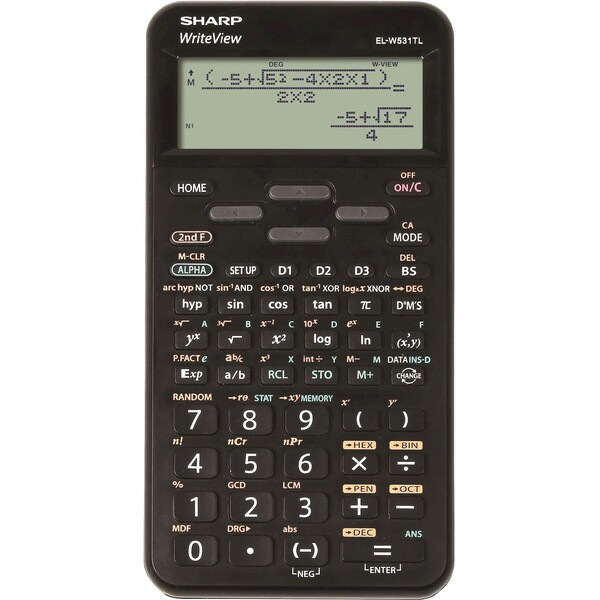 Sharp ELW531TLBBK kalkulačka čierna