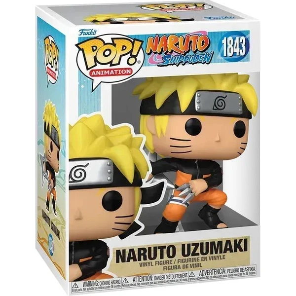 Funko POP! #1843 Animation: Naruto Shippuden - Naruto w/ Shuriken (Šanca na chase) (Metallic) - Funko POP! - Obrázok O6DE000L01