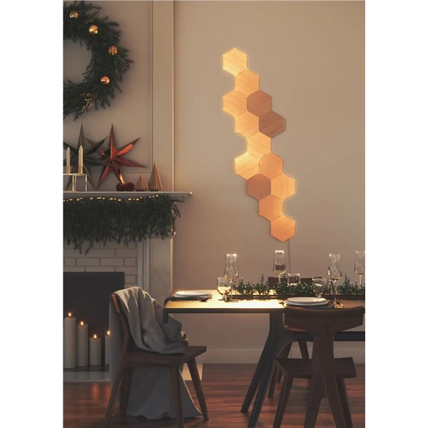 Nanoleaf Elements Hexagons Starter Kit 13 Pack - Inteligentné osvetlenie - Obrázok O75C300401