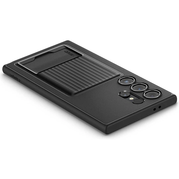 Spigen Liquid Slot kryt Samsung Galaxy S24 Ultra matne čierny - Puzdra - Obrázok O763000N01