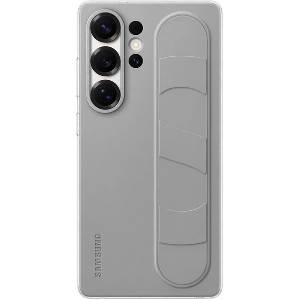 Samsung Standing Grip Case kryt s pútkom Galaxy S25 Ultra sivý - Puzdra - Hlavný obrázok