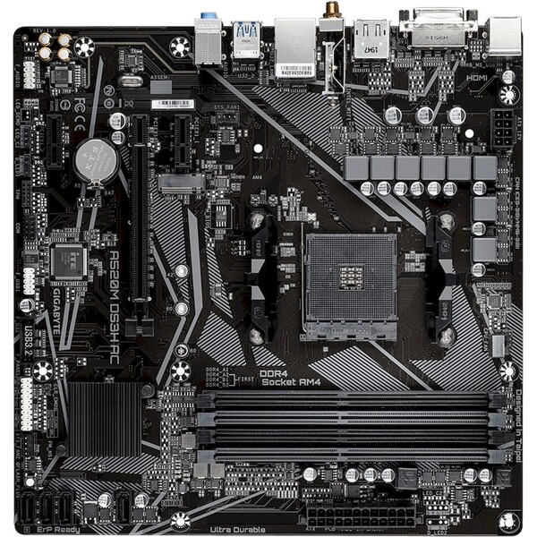 GIGABYTE A520M DS3H AC