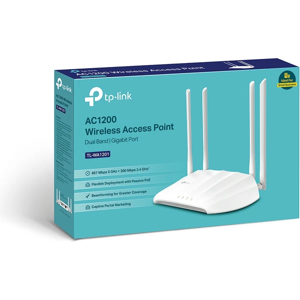 TP-Link TL-WA1201 prístupový bod biely - Access pointy - Obrázok O7GFF00101