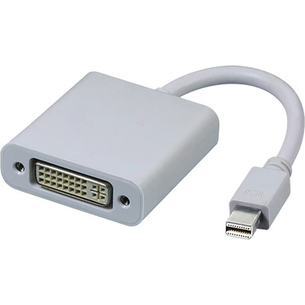 PremiumCord Mini DisplayPort/DVI-I redukcia 0,15m biela - Káble a redukcie - Hlavný obrázok