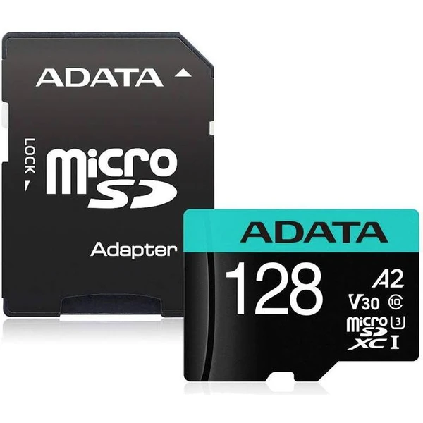 ADATA Premier Pro microSDXC 128GB + SD adaptér - Pamäťové karty - Obrázok O7KVF00101