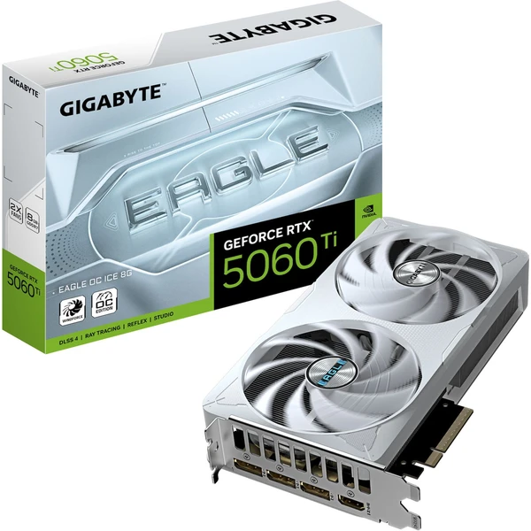 GIGABYTE NVIDIA GeForce RTX 5060 Ti EAGLE OC ICE 8G - Grafické karty - Obrázok O7QF000N01
