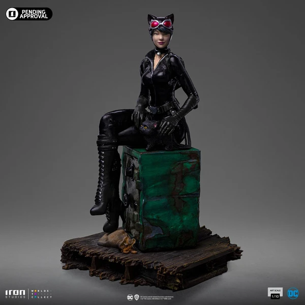 Soška Iron Studios Art Scale 1/10 DC: Gotham City Sirens - Catwoman 20,5 cm - Sochy a sošky - Obrázok O7YA000L01