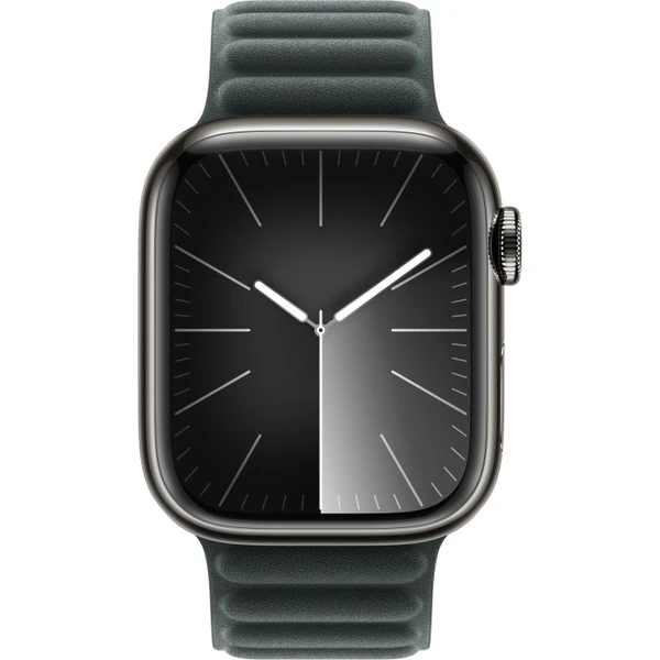 Apple Watch 41/40/38mm listovo zelený magnetický ťah S/M - Remienky - Obrázok O829000601