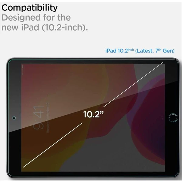 Spigen Glas.tR SLIM ochranné sklo pre Apple iPad 10.2" (19/20/21) - Ochranné fólie a sklo - Obrázok O87N600301