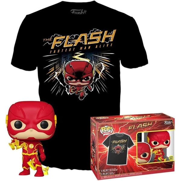 Funko POP! & Tee: DC Comics Flash L - Darčekové sady - Hlavný obrázok