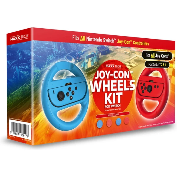Joy-Con Wheels & Grips (Switch/Switch 2) - Konzolové príslušenstvo - Hlavný obrázok