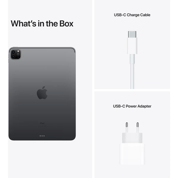 Apple iPad Pro 11" 256 GB Wi-Fi vesmírne šedý (2021) (Kategória B) - Tablety - Obrázok O8EFF00101