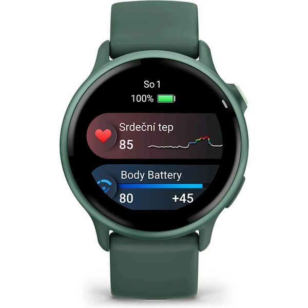 Garmin vívoactive 6 Metallic Jasper Green s remienkom Jasper Gree - Inteligentné hodinky - Obrázok O8NE000J01