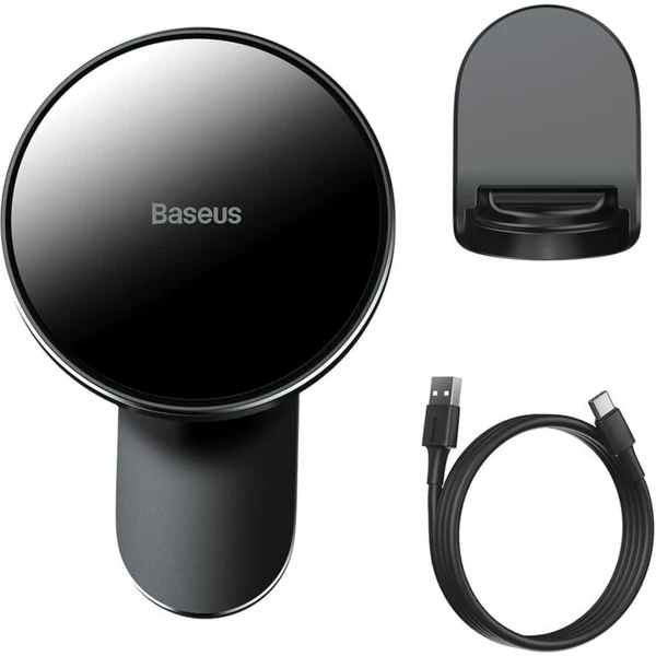 Baseus Big Energy držiak s MagSafe nabíjaním 15W čierna - Držiaky - Obrázok O8OQ600301