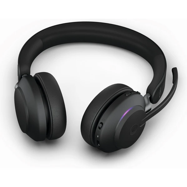 Jabra Evolve2 65 USB-A Black MS teams Stereo - Slúchadlá - Obrázok O8RJ500301
