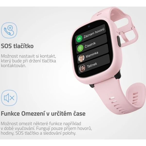 LAMAX WatchY4 Plus detské hodinky čierne - Inteligentné hodinky - Obrázok O929000P01