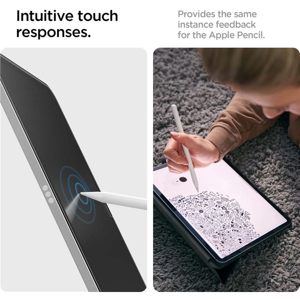 Spigen Paper Touch Pro fólie na písanie a kreslenie iPad 10.9" (2022)/iPad 11" (2025) - Ochranné fólie a sklo - Obrázok O975000J01