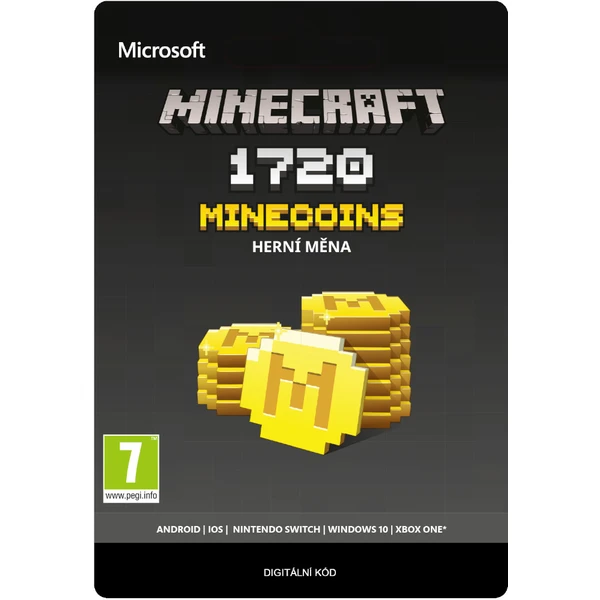 Minecraft: Minecoins Pack 1720 Coins - Digitálne hry na Xbox Series - Hlavný obrázok