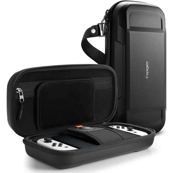 Spigen Rugged Armor Pro Púch puzdro Nintendo Switch/Switch OLED čierne - Puzdra - Obrázok O9K4G00101