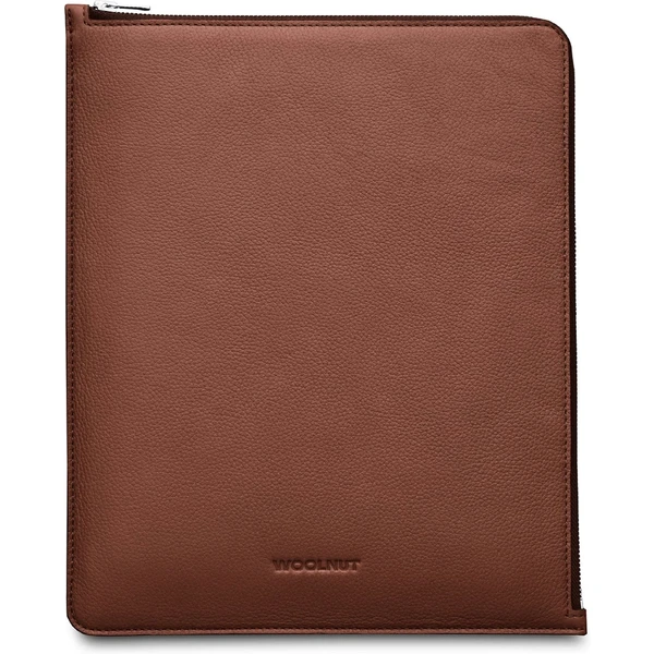 Woolnut kožené puzdro Folio na iPad Pro 12,9"/iPad Pro 13"/iPad Air 13" hnedé - Puzdra - Obrázok O9LR100501