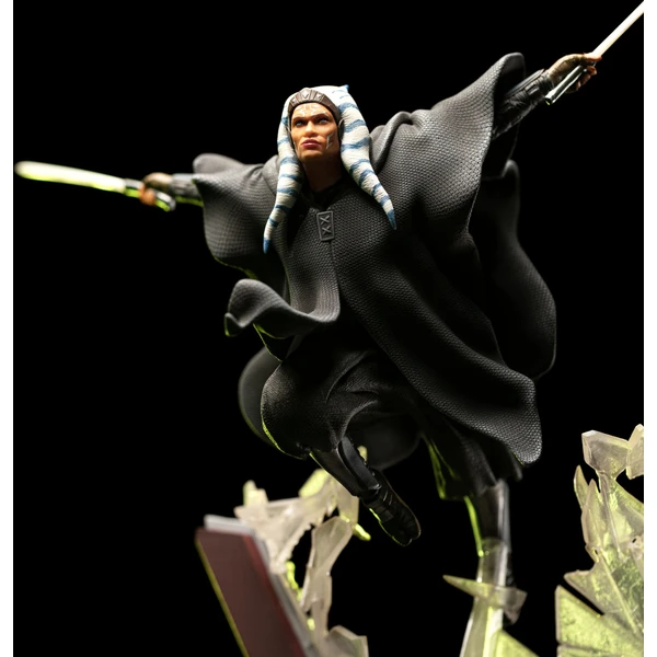 Soška Deluxe Art Scale Iron Studios 1/10 SW: Ahsoka series - Ahsoka Tano 29 cm - Sochy a sošky - Obrázok O9Z9000K01