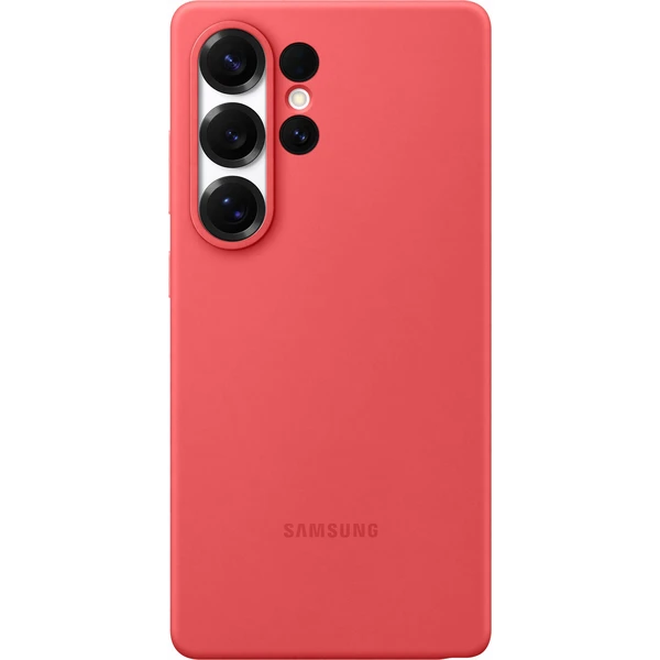 Samsung Silicone Case silikónový kryt Galaxy S25 Ultra červený - Puzdra - Hlavný obrázok