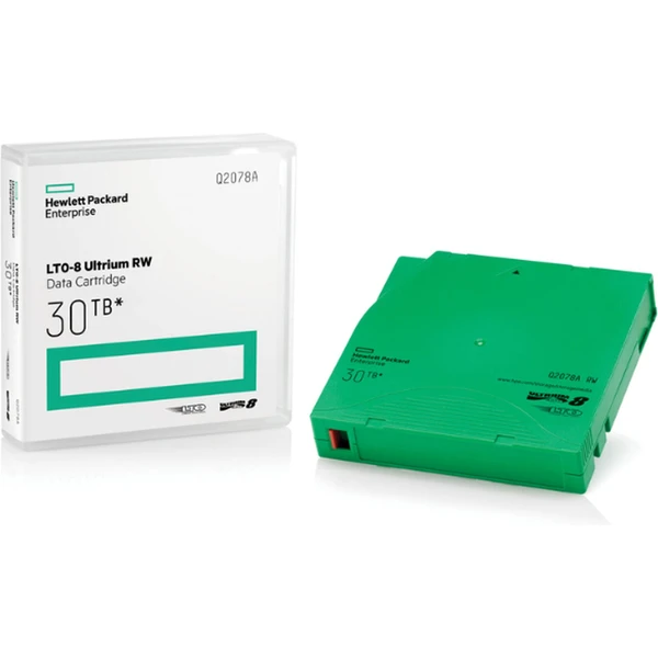 HPE LTO-8 Ultrium 30 TB RW Data Cartridge - Cartridge - Hlavný obrázok