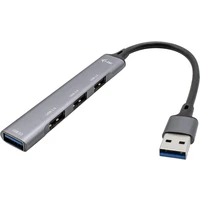 i-tec USB-A 3.0 Metal HUB 1x USB-A 3.0 + 3x USB 2.0 - USB huby