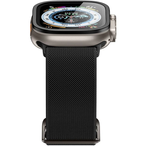 Spigen Glass tR Slim Pro 1 Balenie tvrdené sklo Apple Watch Ultra 49mm čierne - Ochranné fólie a sklo - Obrázok OAJA000601