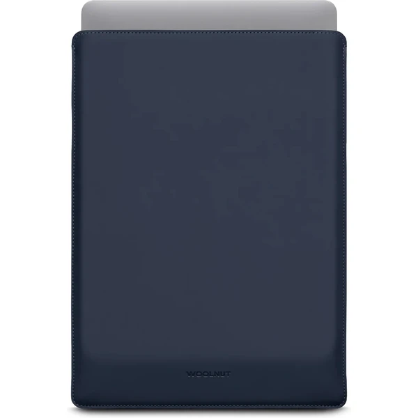 Woolnut Coated PU Sleeve púzdro pre 16" MacBook Pro tmavo modré - Puzdra - Obrázok OAJR100501