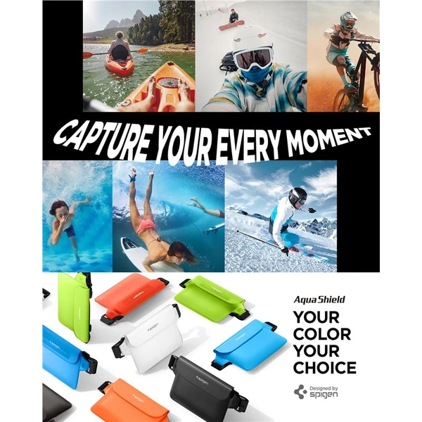 Spigen Aqua Shield WaterProof Waist Bag A620 2 Pack modrý - Puzdra - Obrázok OAN5000701