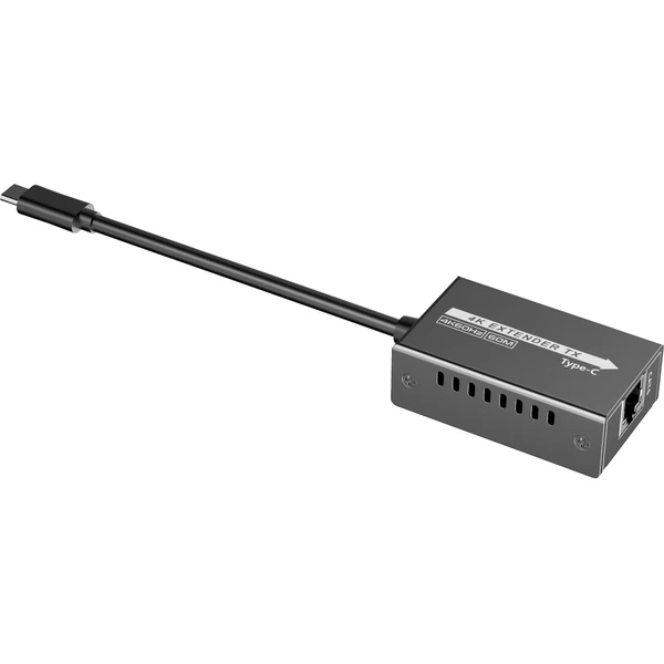 PremiumCord USB-C na HDMI extender cez patch kábel Cat5e/6/6a 4K@60Hz na 60m - Ostatné - Obrázok OAPF000K01