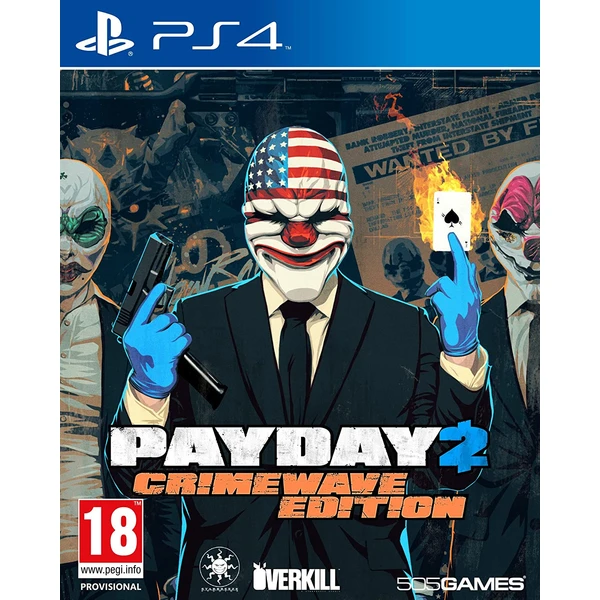 PayDay 2: Crimewave Edition (PS4) - Hry na PS4 - Hlavný obrázok