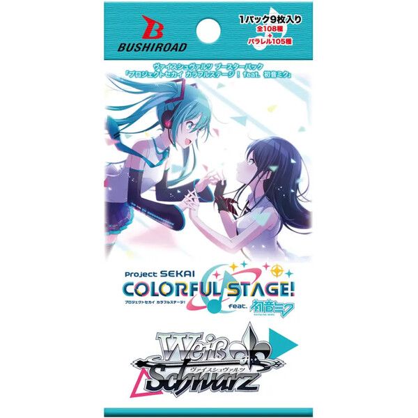 Weiß Schwarz Project SEKAI COLORFUL STAGE! feat. Hatsune Miku Booster (Japan)