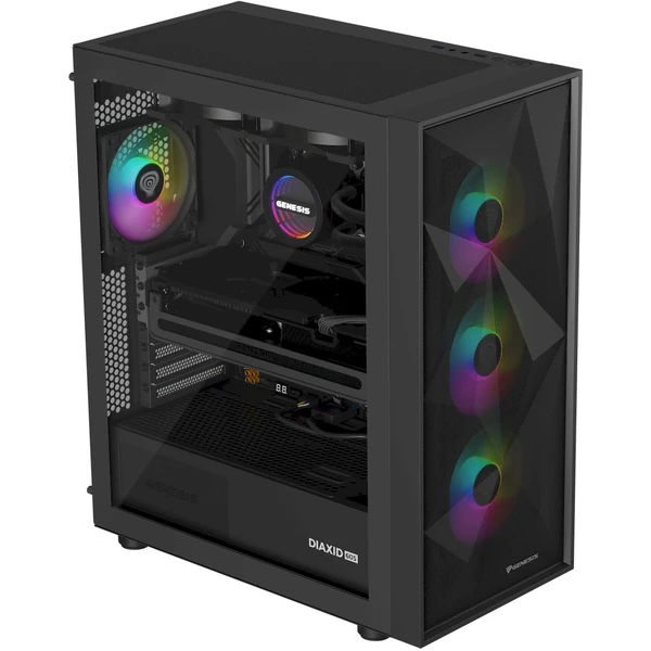 Genesis Hydria 240 ARGB čierny - Chladiče - Obrázok OBGE000K01