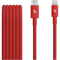 Apple Beats USB-C/Lightning Woven kábel 1,5m jasne červený - Káble