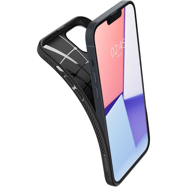 Spigen Liquid Air kryt iPhone 14 čierny - Puzdra - Obrázok OC3H300401