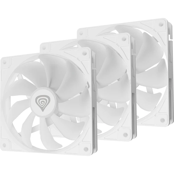 Genesis OXAL 120 ARGB biely 3-PACK - Ventilátory pre PC - Obrázok OC4J000K01