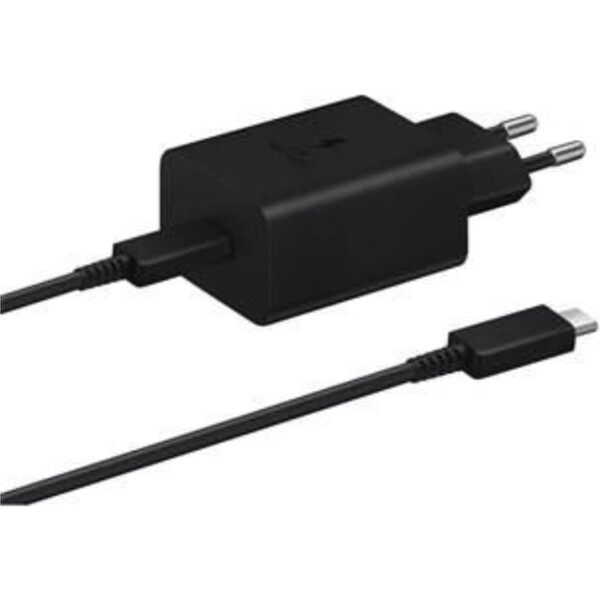 E-shop Samsung 15W USB-C nabíjačka s káblom čierna (Bulk)