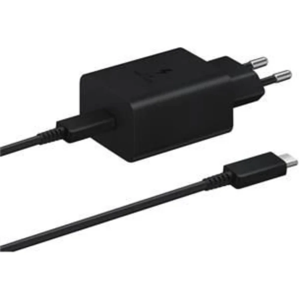 Samsung 15W USB-C nabíjačka s káblom čierna (Bulk) - Nabíjačky - Hlavný obrázok