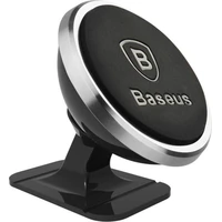 Baseus 360 držák do auta s magnetom na palubnú dosku strieborný - Držiaky