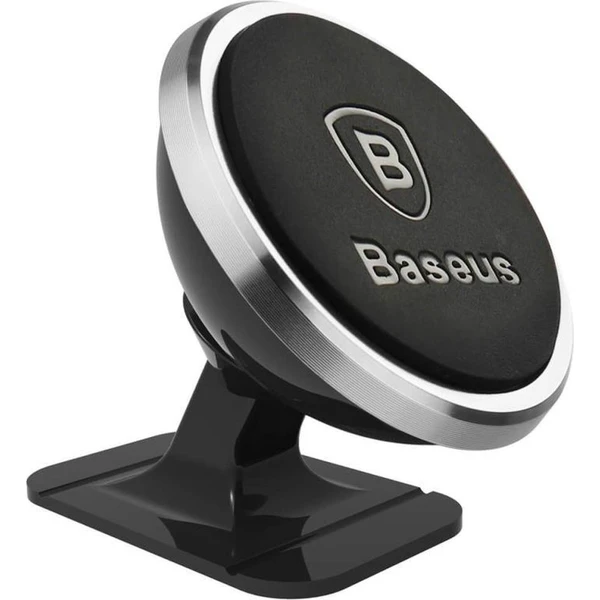 Baseus 360 držák do auta s magnetom na palubnú dosku strieborný - Držiaky - Hlavný obrázok