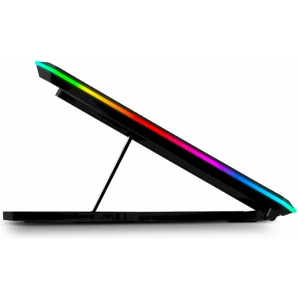 EVOLVEO Ania 9 RGB nastaviteľný podstavec pre notebook - Chladiace podložky - Obrázok OCBJ000K01
