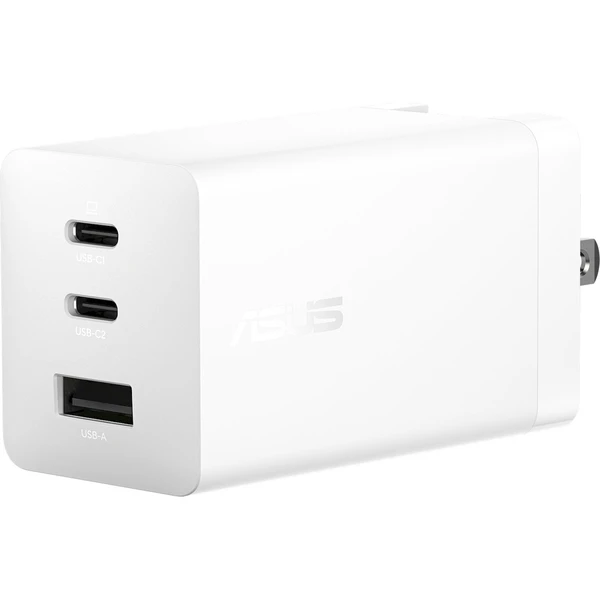 ASUS 100W 2C1A GaN nabíjačka biela - Nabíjačky - Hlavný obrázok