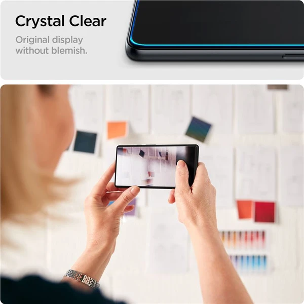 Spigen Glass tR Slim 2 Pack ochranné sklo pre Samsung Galaxy A14 5G/A14 LTE - Ochranné fólie a sklo - Obrázok OCK0000N01