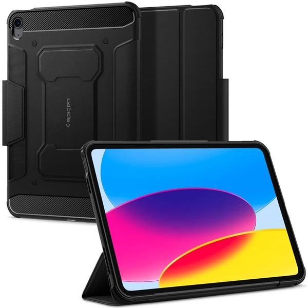 Spigen Rugged Armor Pro puzdro iPad 10.9" (2022)/iPad 11" (2025) čierne - Puzdra - Hlavný obrázok