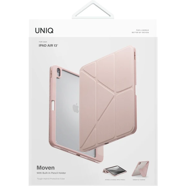 UNIQ Moven púzdro iPad Air 13" (2024/2025/2026) ružové - Puzdra - Obrázok ODD5000O01