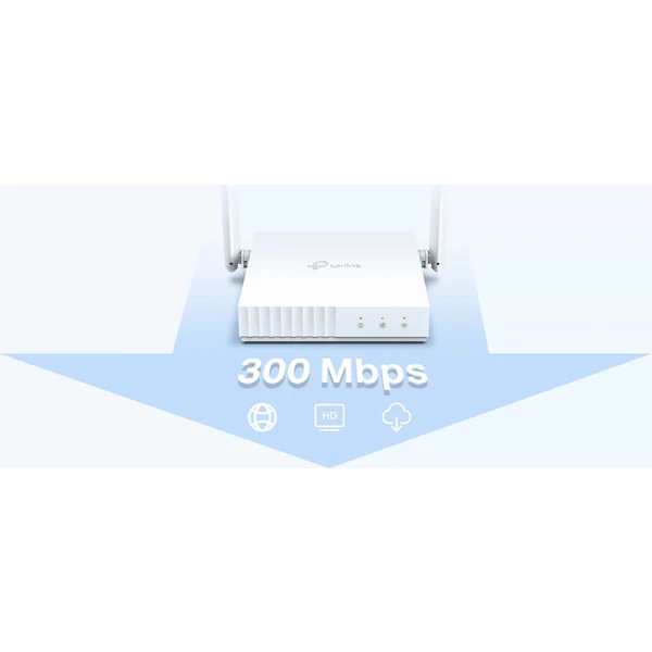 TP-Link TL-WR844N Wi-Fi 4 router biely - Wi-Fi routery - Obrázok ODKN600301